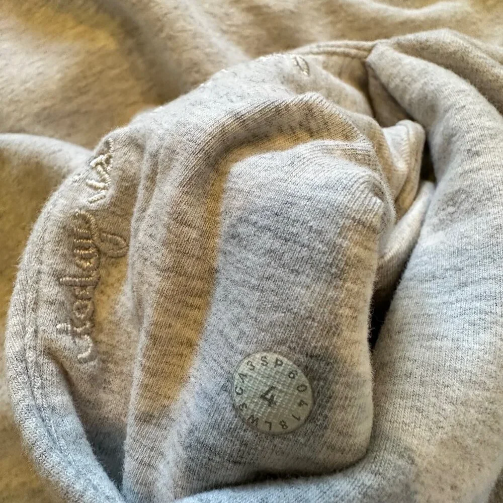 GUC Lululemon Make A Move Long Sleeve Cowl Neck Pullover, Light Gray, Size: 4 - Picture 2 of 9